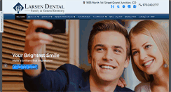 Desktop Screenshot of larsendental.com